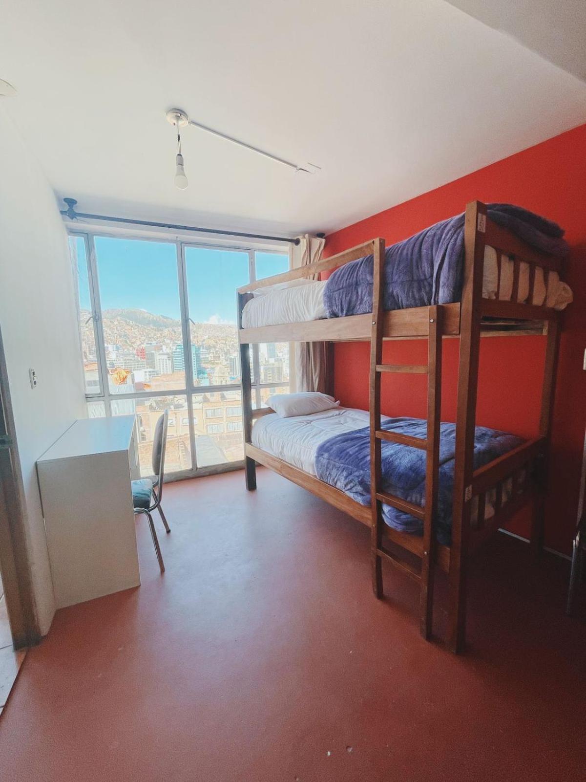 Lobo Hostel La Paz Bagian luar foto