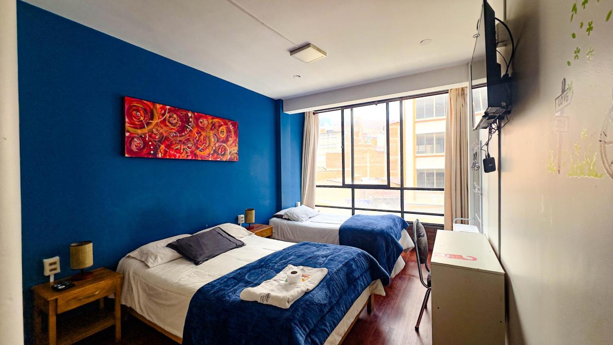 Lobo Hostel La Paz Bagian luar foto