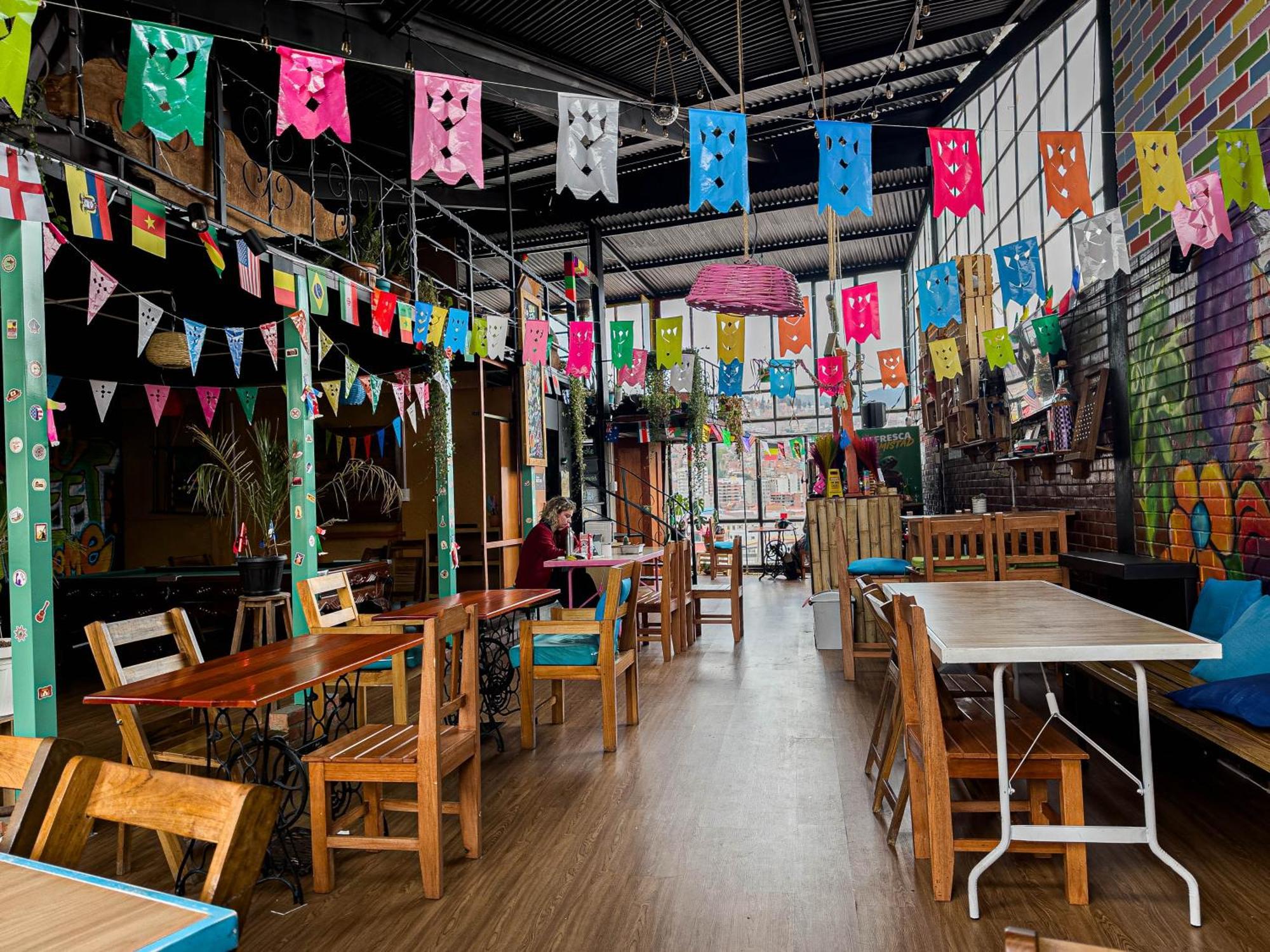 Lobo Hostel La Paz Bagian luar foto